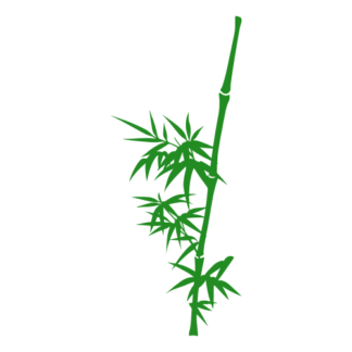 Bamboo Stick Decal (Green)
